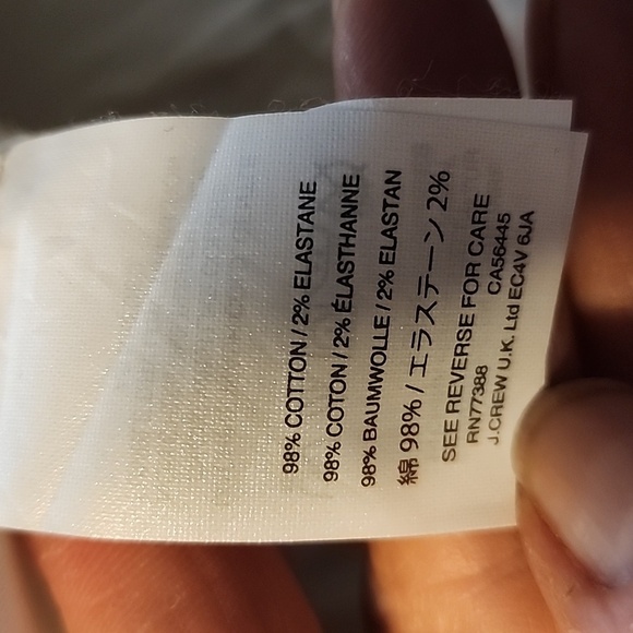 J.CREW womens Chino shorts size 6 - Picture 6 of 7